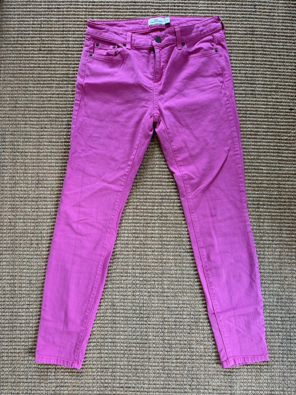 Vineyard Vines bright Pink Skinny Jeans